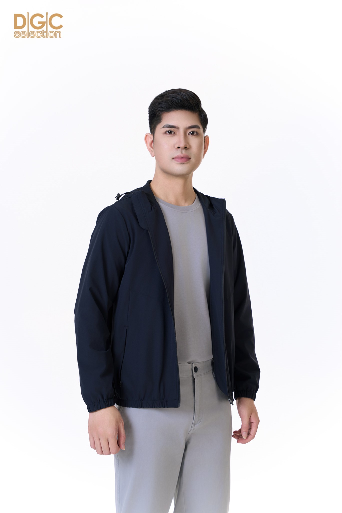 Ảnh của Áo khoác gió 2 lớp mũ liền